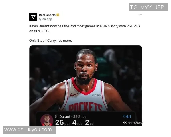 18中6仍能赢！本赛季杜兰特投篮命中率333时火箭3胜0负